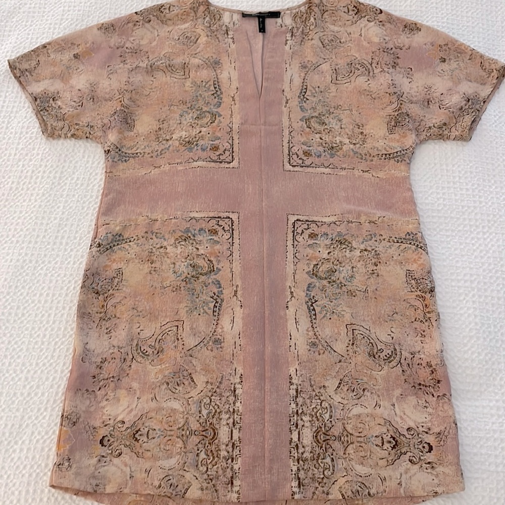 BCBG Maxazria mini dress with pockets; size small